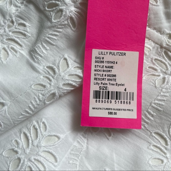 Lilly Pulitzer white skirt - Picture 9 of 9